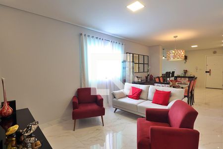 Sala de apartamento à venda com 3 quartos, 195m² em Campestre, Santo André