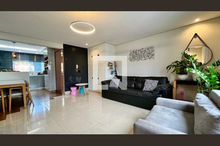 sala  de apartamento à venda com 4 quartos, 193m² em Buritis, Belo Horizonte