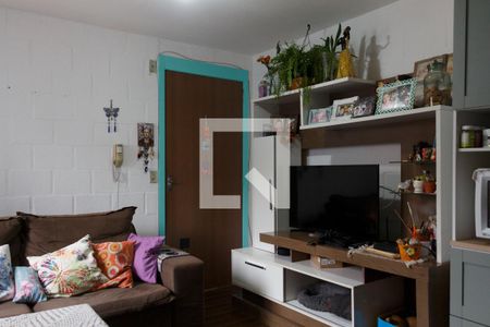 Sala de apartamento à venda com 2 quartos, 49m² em Campo Novo, Porto Alegre