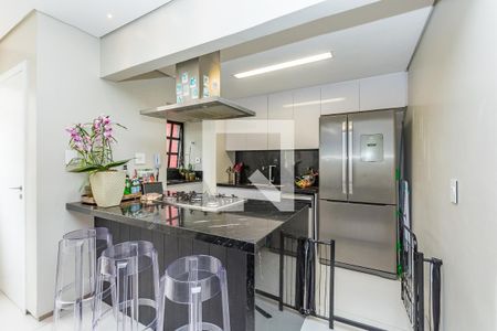 Cozinha de apartamento à venda com 2 quartos, 88m² em Vila da Serra, Nova Lima