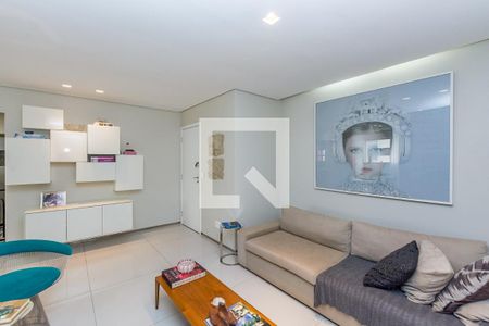 Sala de apartamento à venda com 2 quartos, 88m² em Vila da Serra, Nova Lima