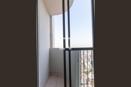 Varanda da Sala de apartamento à venda com 2 quartos, 52m² em Vila Londrina, São Paulo