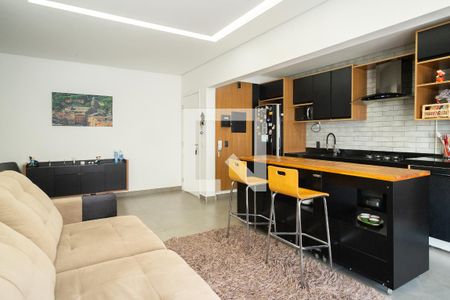 Sala de apartamento à venda com 3 quartos, 93m² em Baeta Neves, São Bernardo do Campo