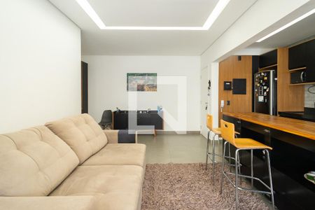 Sala de apartamento à venda com 3 quartos, 93m² em Baeta Neves, São Bernardo do Campo