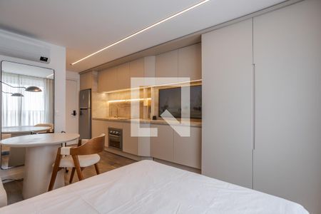 Dormitório de kitnet/studio para alugar com 1 quarto, 24m² em Auxiliadora, Porto Alegre