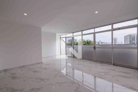 Sala da Cobertura de apartamento para alugar com 3 quartos, 180m² em Barra da Tijuca, Rio de Janeiro