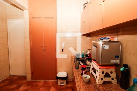 Cozinha  de apartamento à venda com 4 quartos, 160m² em Santo Agostinho, Belo Horizonte