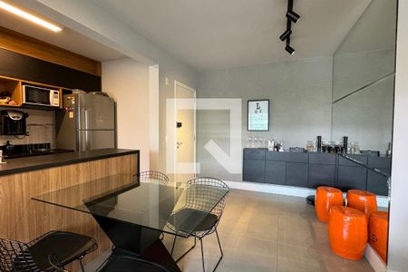 Sala de Jantar de apartamento para alugar com 1 quarto, 70m² em Empresarial 18 do Forte, Barueri