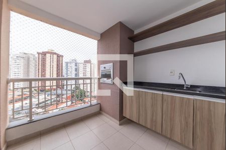 Varanda de apartamento à venda com 2 quartos, 57m² em Vila Gumercindo, São Paulo