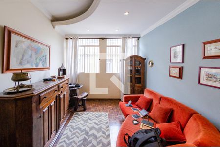 Sala de apartamento à venda com 3 quartos, 74m² em Nova Suíça, Belo Horizonte