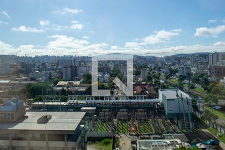 Vista da sala de apartamento à venda com 1 quarto, 40m² em Praia de Belas, Porto Alegre