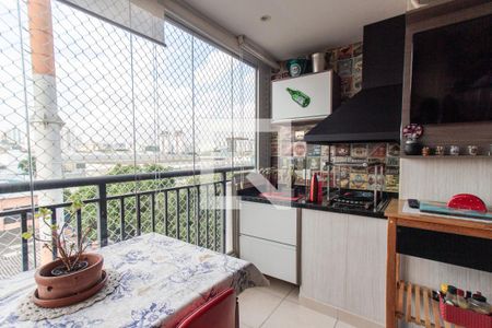 Varanda da Sala de apartamento à venda com 3 quartos, 80m² em Vila Guilherme, São Paulo