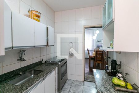 Cozinha de apartamento à venda com 3 quartos, 120m² em Cidade Jardim, Belo Horizonte