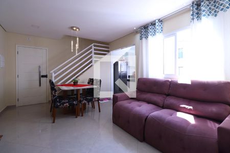 Sala de apartamento à venda com 3 quartos, 140m² em Santa Teresinha, Santo André