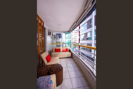 Varanda da Sala de apartamento à venda com 3 quartos, 109m² em Icaraí, Niterói