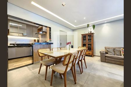 Sala - cozinha americana de apartamento à venda com 4 quartos, 130m² em Buritis, Belo Horizonte