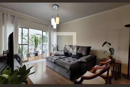 Sala de apartamento para alugar com 3 quartos, 130m² em Jardim, Santo André