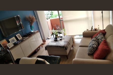 Sala de apartamento à venda com 1 quarto, 54m² em Real Parque, São Paulo