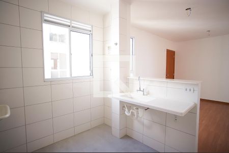 Cozinha e Área de Serviço de apartamento à venda com 2 quartos, 42m² em Xodó Marize, Belo Horizonte