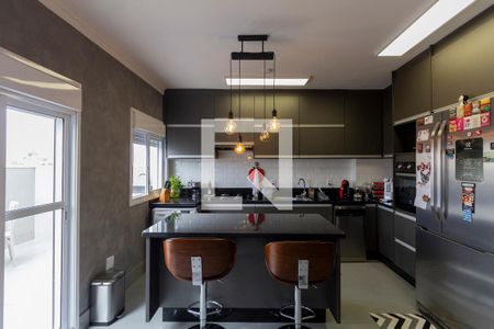 Sala e Cozinha Integrada de apartamento à venda com 2 quartos, 90m² em Vila Guilhermina, São Paulo