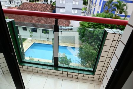 Sala de apartamento para alugar com 1 quarto, 60m² em Vila Caiçara, Praia Grande