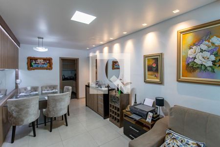 Sala de apartamento à venda com 3 quartos, 108m² em Castelo, Belo Horizonte