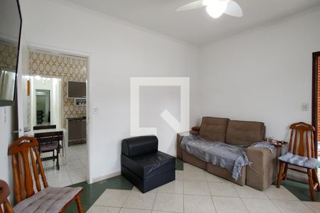 Sala de casa para alugar com 2 quartos, 100m² em Canto do Forte, Praia Grande