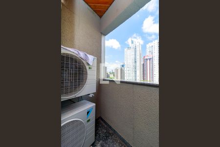 Sala - Varanda de apartamento para alugar com 1 quarto, 54m² em Cidade Monções, São Paulo