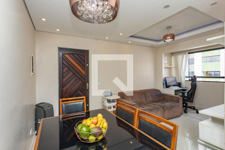 Sala  de apartamento à venda com 2 quartos, 55m² em Jardim Melo, Diadema