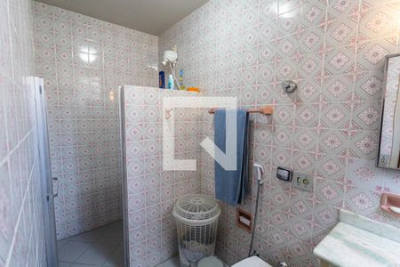 Banheiro da Suíte de apartamento à venda com 4 quartos, 130m² em Santa Efigênia, Belo Horizonte