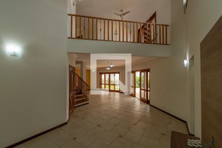 Sala de TV/Lareira  de casa de condomínio para alugar com 4 quartos, 19m² em Colinas do Ermitage (sousas), Campinas