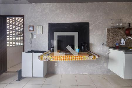 Cozinha de kitnet/studio para alugar com 1 quarto, 35m² em Rio Vermelho, Salvador
