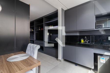 Cozinha de kitnet/studio à venda com 1 quarto, 30m² em Vila Olímpia, São Paulo