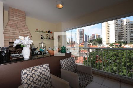 Varanda de apartamento para alugar com 3 quartos, 136m² em Jardim Avelino, São Paulo