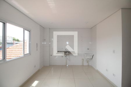 Sala/Cozinha e área de serviço de apartamento à venda com 2 quartos, 40m² em Vila Nhocune, São Paulo