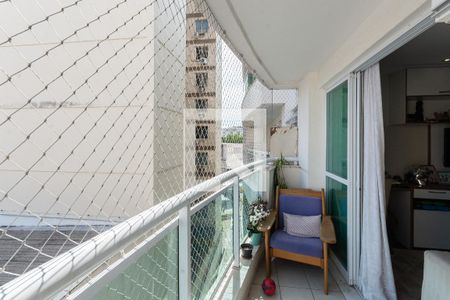 Varanda da Sala de apartamento à venda com 3 quartos, 104m² em Tijuca, Rio de Janeiro