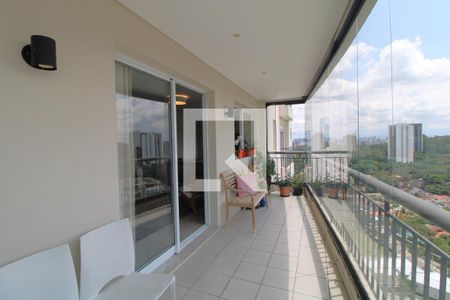 Varanda de apartamento à venda com 3 quartos, 178m² em Santo Amaro, São Paulo