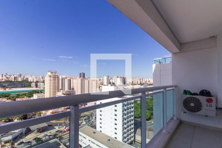 Varanda de apartamento à venda com 1 quarto, 45m² em Várzea da Barra Funda, São Paulo