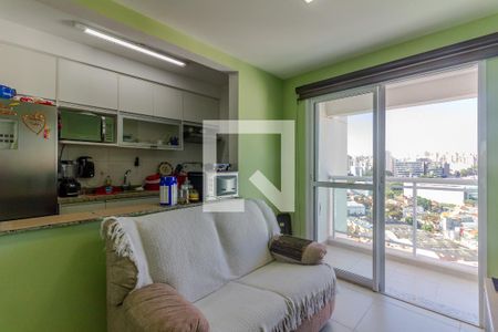 Sala de apartamento à venda com 1 quarto, 45m² em Várzea da Barra Funda, São Paulo