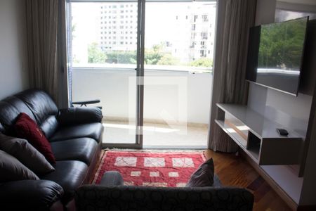 Sala de apartamento à venda com 3 quartos, 118m² em Parque Bairro Morumbi, São Paulo