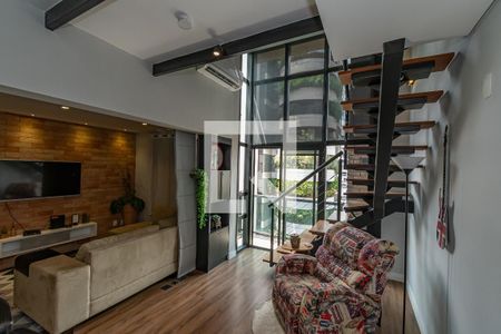 Sala de Estar de apartamento para alugar com 2 quartos, 65m² em Cambuí, Campinas