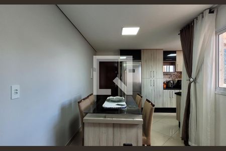 Sala de apartamento à venda com 2 quartos, 50m² em Parque Capuava, Santo André