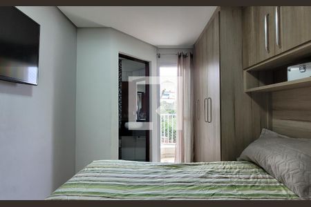 Suíte de apartamento à venda com 2 quartos, 50m² em Parque Capuava, Santo André