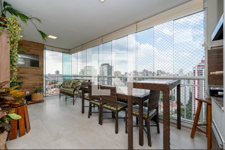 Sacada gourmet de apartamento para alugar com 2 quartos, 108m² em Vila Alexandria, São Paulo