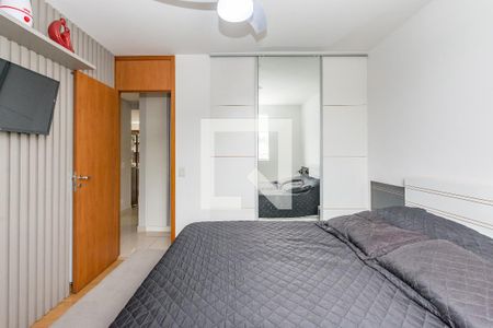 Suíte  de apartamento à venda com 3 quartos, 85m² em Buritis, Belo Horizonte