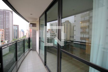 Varanda de apartamento à venda com 1 quarto, 48m² em Savassi, Belo Horizonte