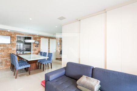 Sala de apartamento à venda com 3 quartos, 102m² em Vila Angelina, São Bernardo do Campo