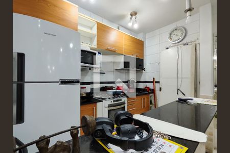 Cozinha de apartamento à venda com 1 quarto, 30m² em Rio Comprido, Rio de Janeiro