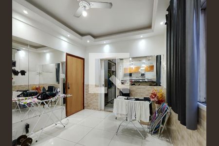 Sala de apartamento à venda com 1 quarto, 30m² em Rio Comprido, Rio de Janeiro