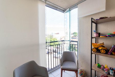 Varanda da Sala de apartamento à venda com 2 quartos, 50m² em Jardim Aricanduva, São Paulo